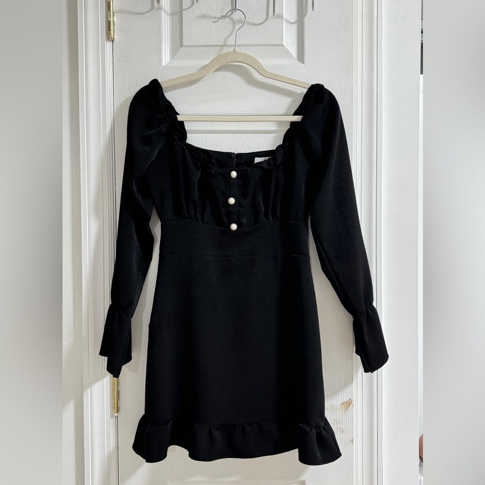 Gossip Girl black elegant dress